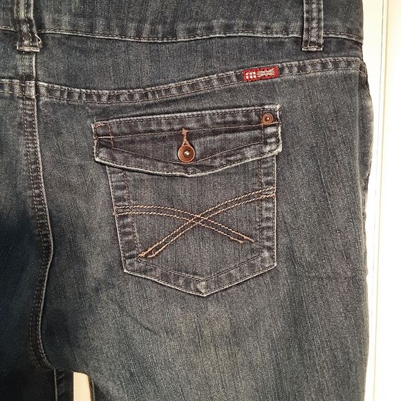 Women's midi rise jeans - Picture 6 of 10